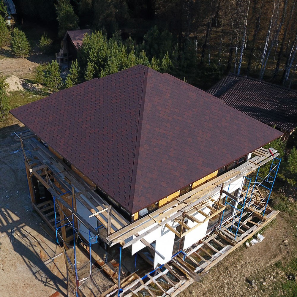 Шатровая крыша в Мещовске и Калужской области